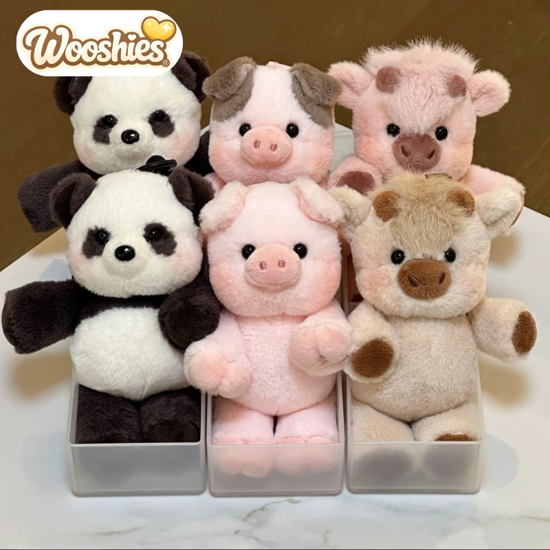 Wooshies® Running Plushie Keychains