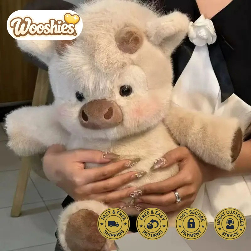 Wooshies® Running Highland Cow Plushie