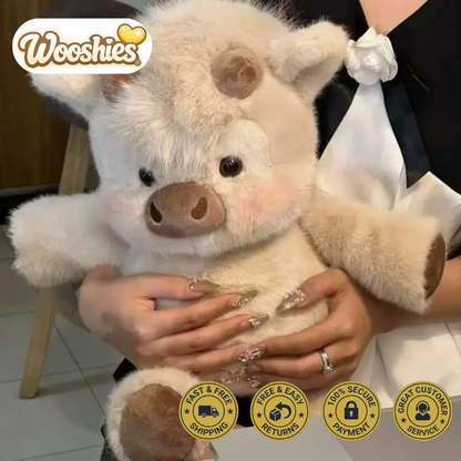 Wooshies® Running Highland Cow Plushie