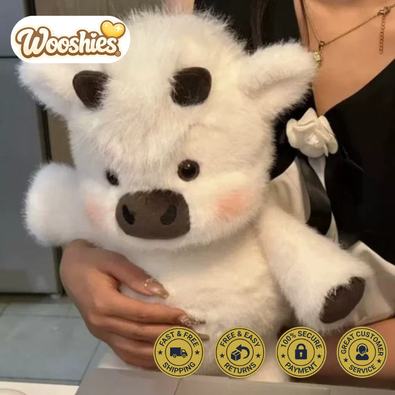Wooshies® Running Highland Cow Plushie